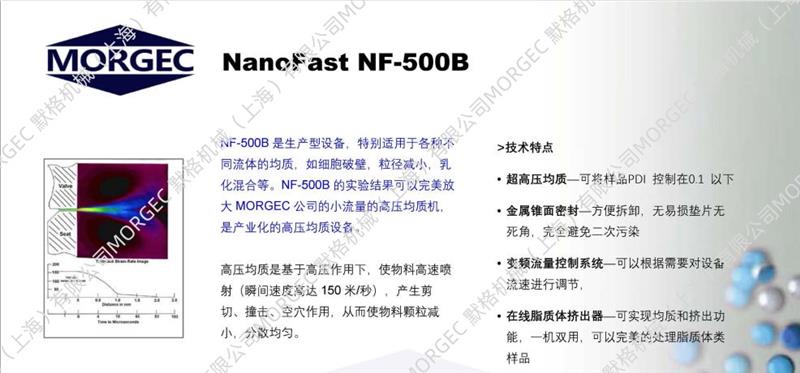 NMS-F300微射流納米均質(zhì)機(jī)（高壓均質(zhì)機(jī)）MORGEC
