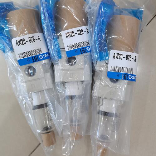 结构分析SMC气动两联件AW20-02B-D