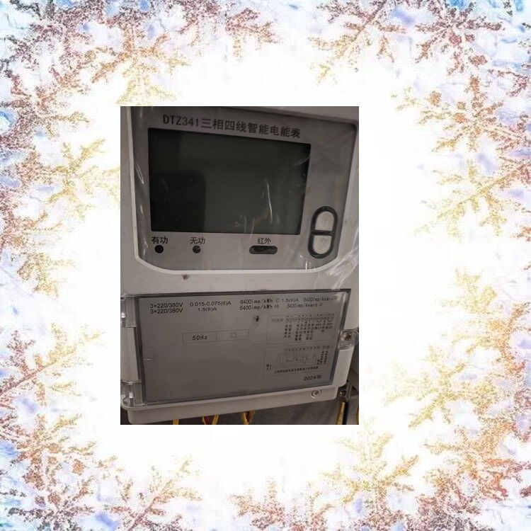 三相四线智能电能表 型号:DTZ341 