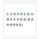 紫外線消毒器（中西器材）ZXXDQ-DN65- 8T/H