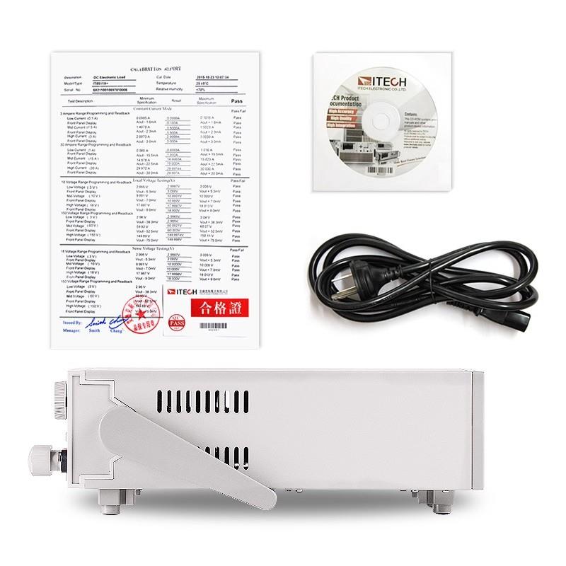 ITECH艾德克斯可編程直流電子負(fù)載IT8512H+