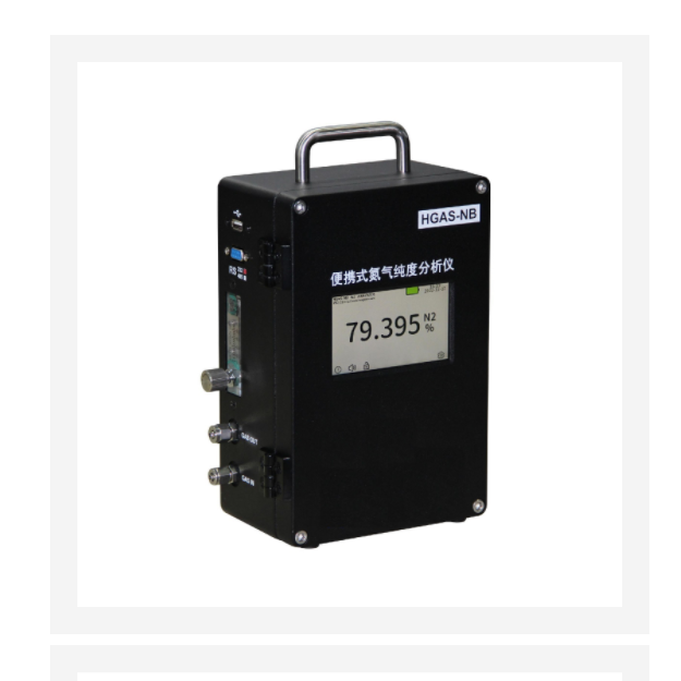 便携式氮气纯度分析仪 型号:ZH06-HGAS-NB
