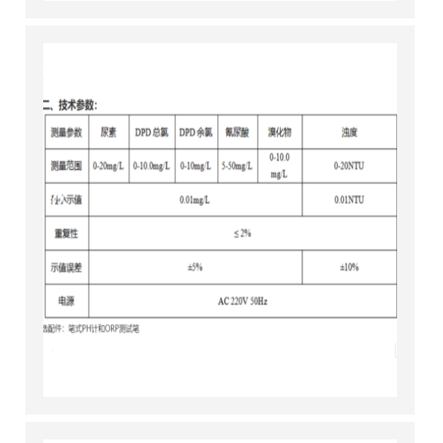 多參數(shù)水質(zhì)分析儀 型號:SH50-M71764