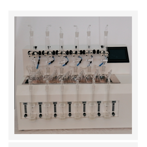 全自动硫化物酸化吹气仪中西器材 KM1-6C