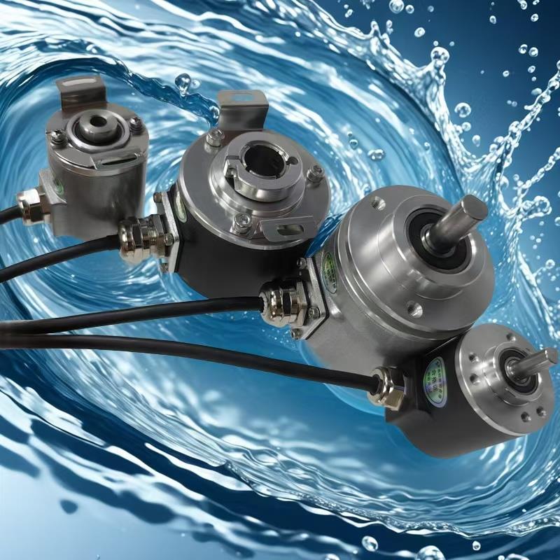 58外徑SSI格雷碼/二進制多圈25位旋轉(zhuǎn)編碼器