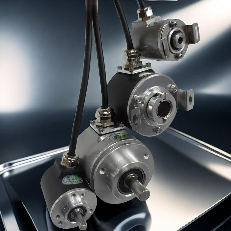 58外徑SSI格雷碼/二進制多圈25位旋轉(zhuǎn)編碼器