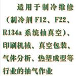 直联旋片式真空泵 型号:HBY09-2XZ-1