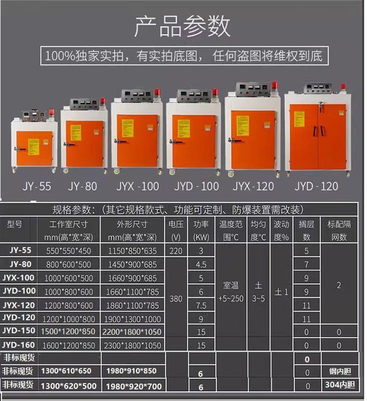 深圳晶艺JY55-运风式恒温烤箱