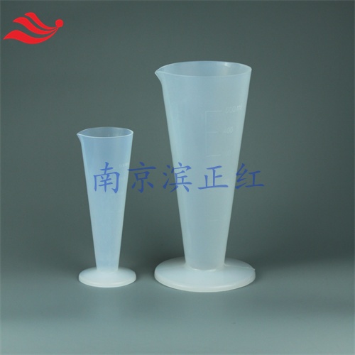 半透明带刻度特氟龙PFA量杯100ml耐HF耐高温