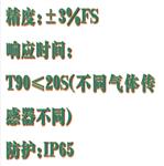 便攜式四合一氣體檢測儀 DLW01-K880-B4