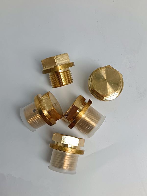 GB2028-80船用黄铜放泄螺塞带链