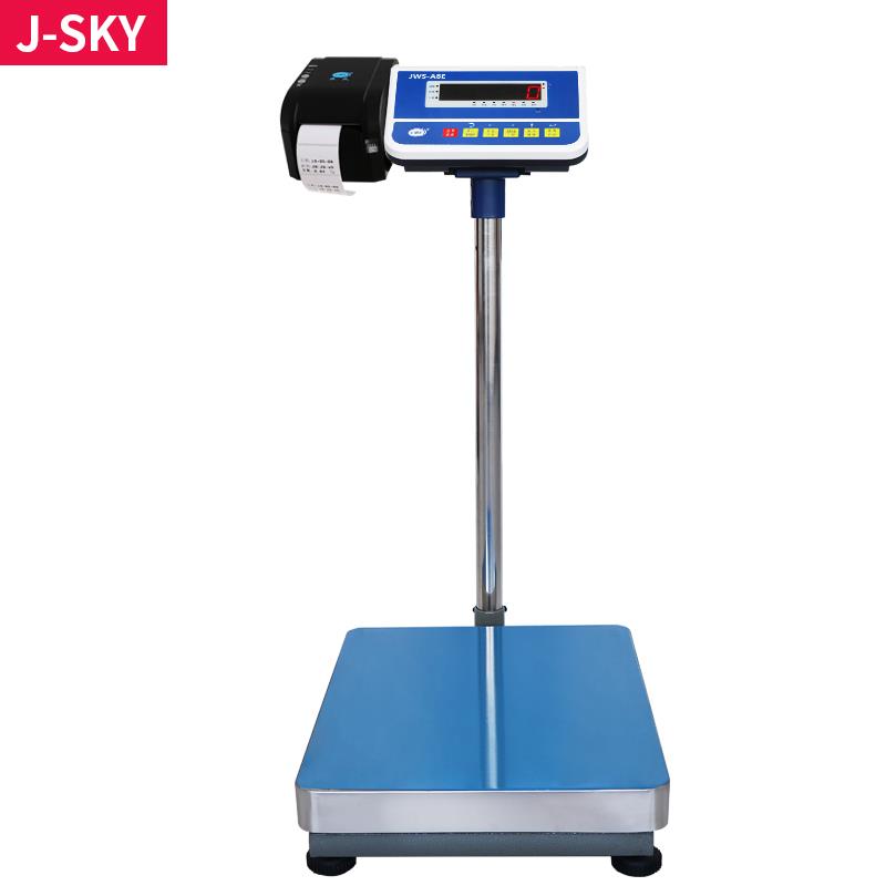 肉联厂200公斤打印标签电子台秤