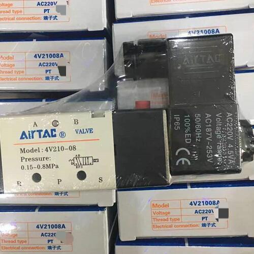AIRTAC直动式电磁阀4V210-08A安装位置 