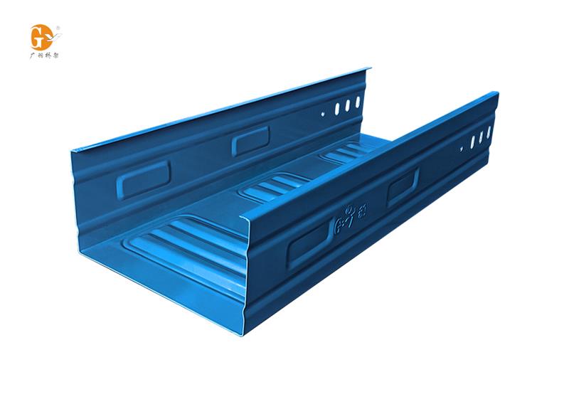 广羽 钢制弱电模压桥架 机房走线布线托盘