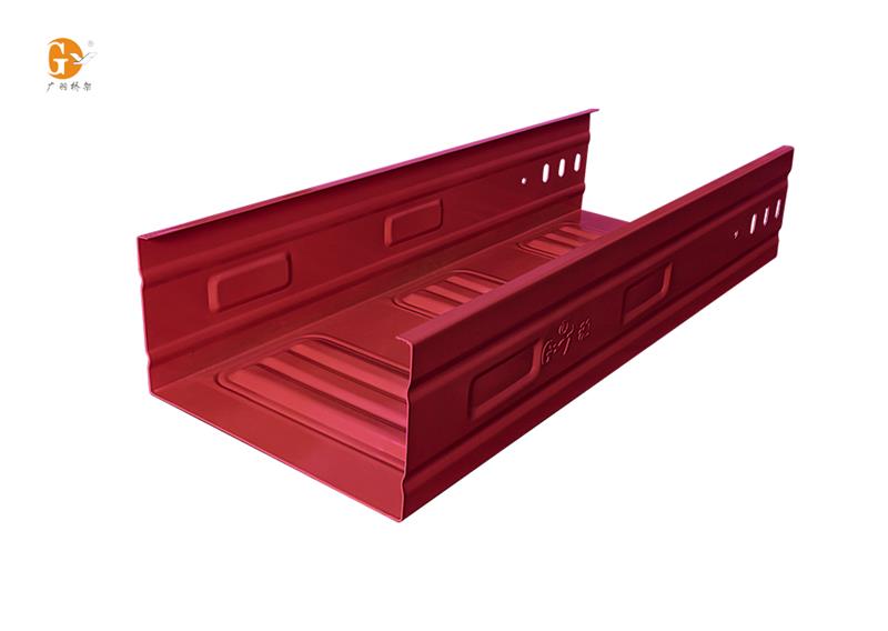 廣東廣羽 模壓槽式橋架 噴涂增強(qiáng)型電纜線槽 