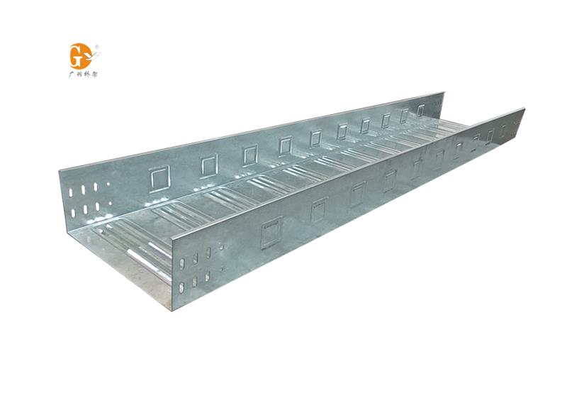 廣東廣羽 模壓槽式橋架 噴涂增強(qiáng)型電纜線槽 