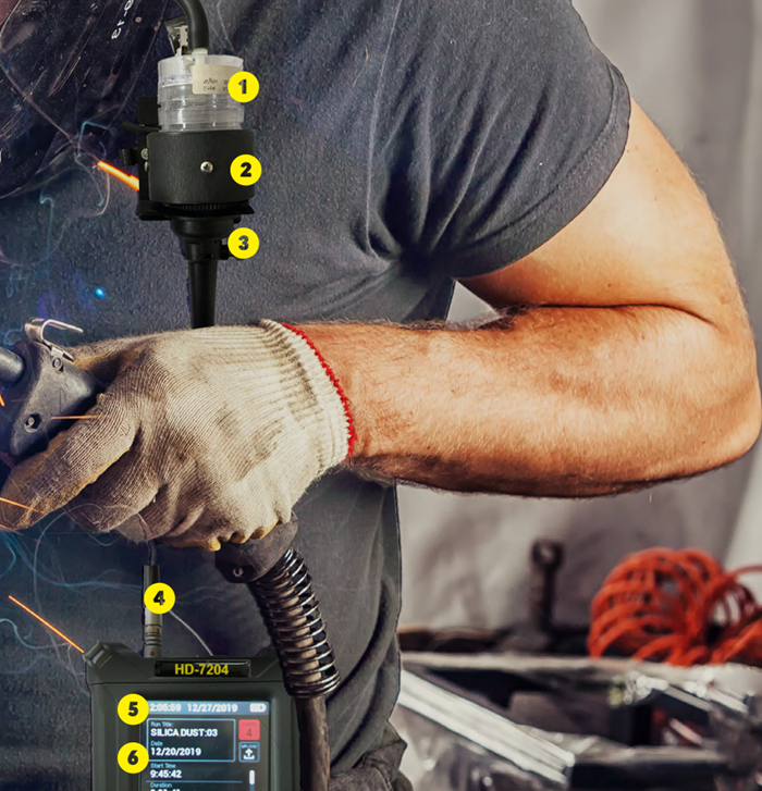 美國hazdust便攜式氣霧監測儀