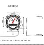 油面溫度計 型號:KK066-BWY-926220 油面溫度計 型號:KK066-BWY-926220
