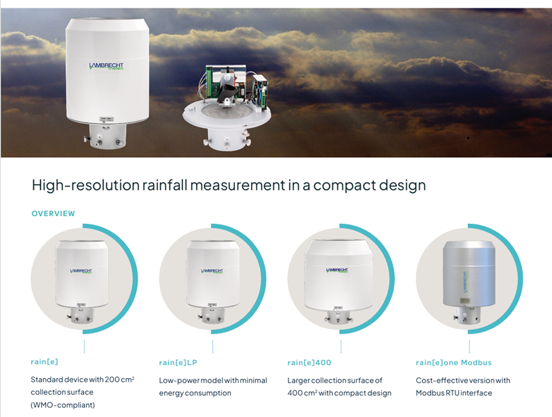 德國Lambrecht蘭博瑞稱重式降雨量傳感器