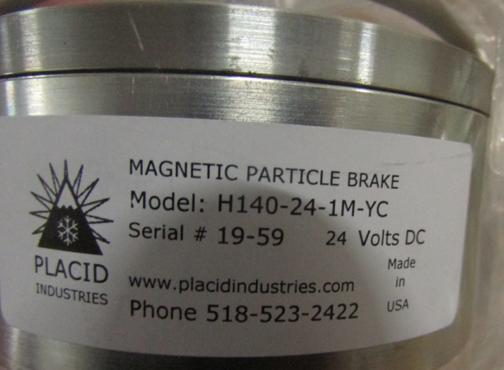  H140-24-1M-YC PLACID磁滞器