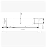 壓力式水位計(jì)(中西器材） 型號(hào):ZXSWJ-100M