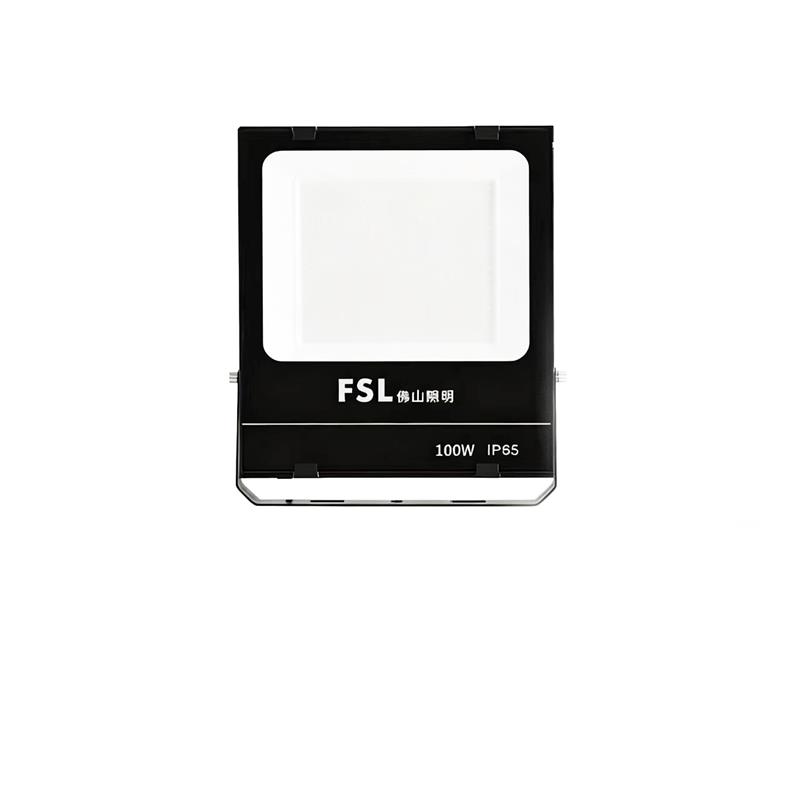 佛山照明籃球場LED投光燈200W防水6米燈桿用