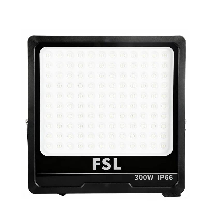 佛山照明籃球場LED投光燈200W防水6米燈桿用