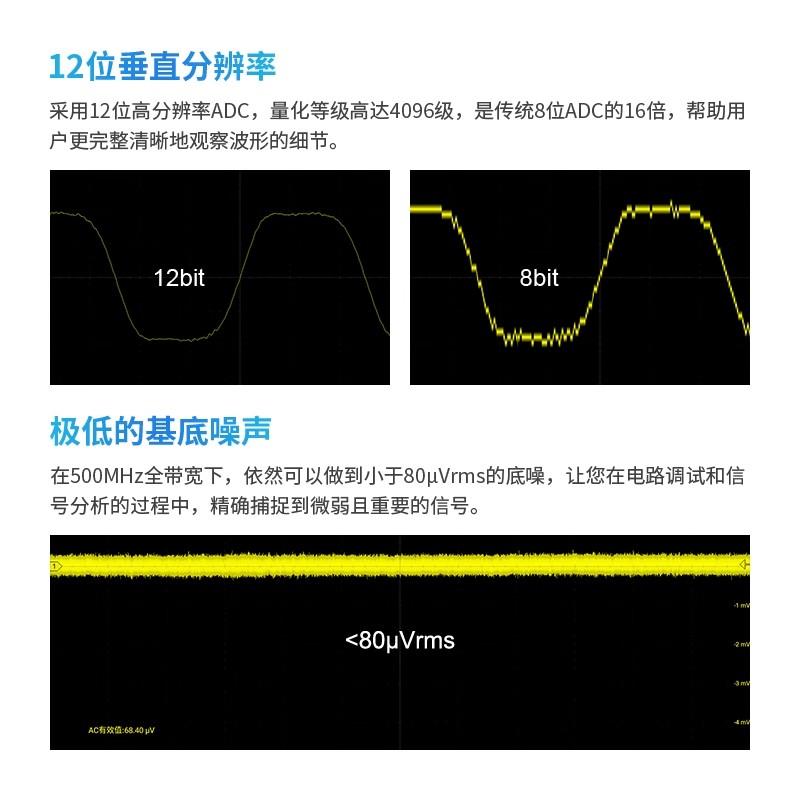 Micsig麥科信MHO3-3504高分辨率平板示波器