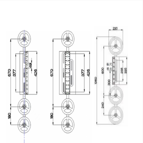 無(wú)盲區(qū)雙色水位計(jì) 型號(hào):B69H-16/2-W