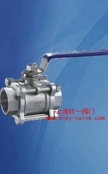 Q11F-16P不銹鋼三片式球閥