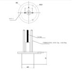 輻射熱流傳感器 型號:TX111-GTT-25-500-WF