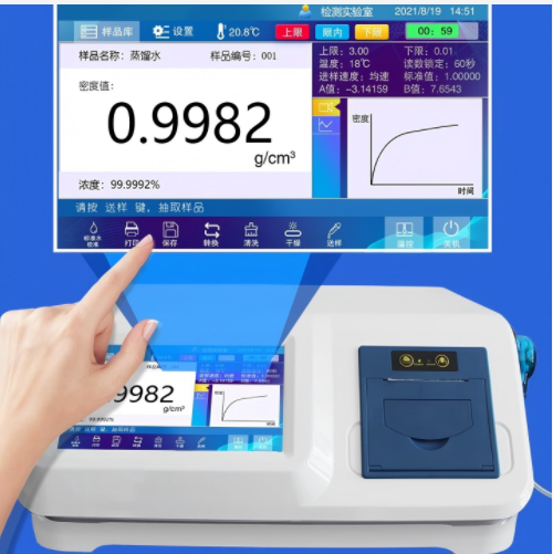 自動液體密度測定儀 型號:BX33-SC-0604A