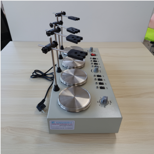 四聯(lián)同步恒溫磁力加熱攪拌器 ZXCLJB-4TB 