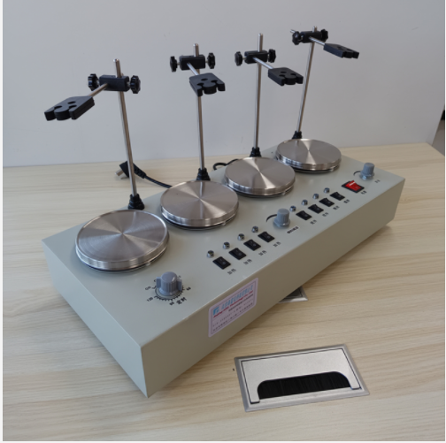 四聯(lián)同步恒溫磁力加熱攪拌器 ZXCLJB-4TB 
