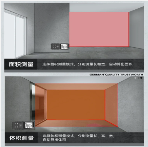 手持紅外線激光測距儀 型號:DM-100M