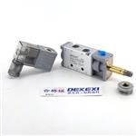 德克西二位五通氣動電磁閥亞德客同款