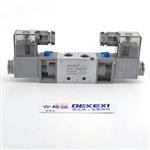 亞德客同款德克西二位五通換向電磁閥