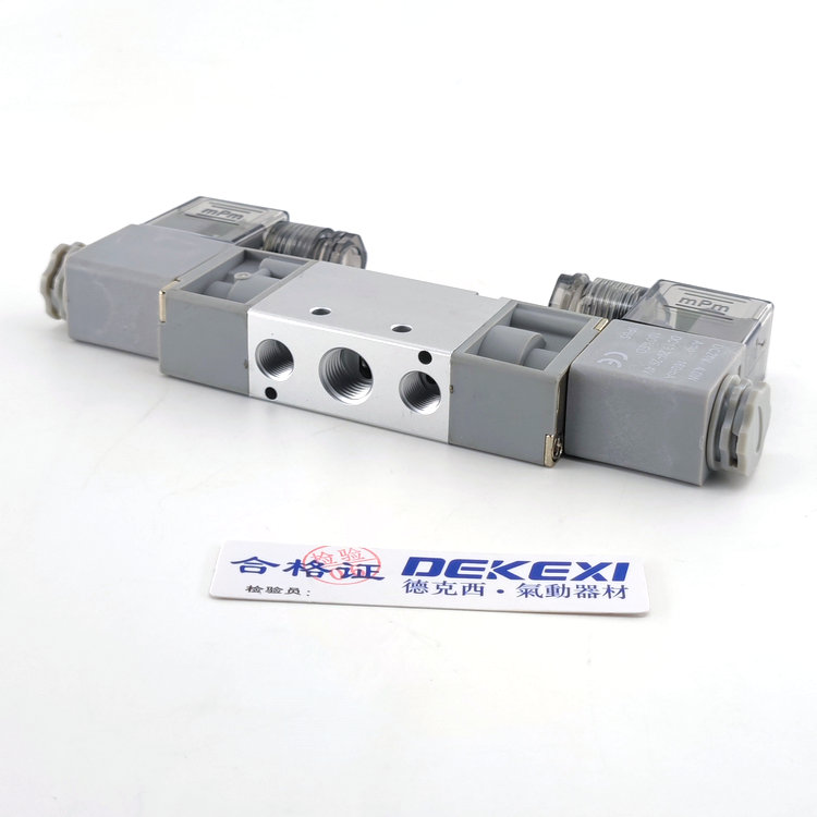 亞德客同款德克西二位五通換向電磁閥