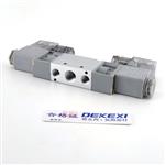 亞德客同款德克西二位五通換向電磁閥