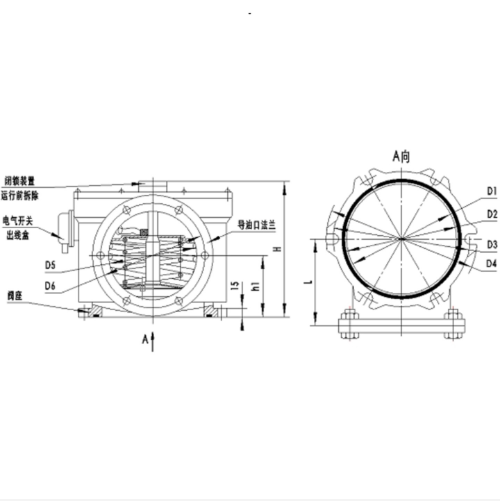 壓力釋放閥 型號(hào):YW05-YSF8-55/130KJ