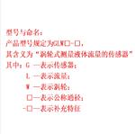 GLW型管道流量传感器 型号:GLW40/20