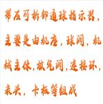 可带压拆卸通球指示器 型号:M608-XLBTQ-02B