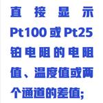 双通道标准温度表 (不含探头）SH34-HY250A