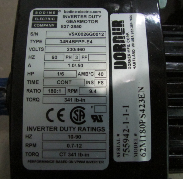 Dorner减速器Dorner皮带经销商