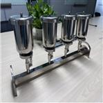 四联不锈钢薄膜过滤器（含真空泵） GLC-4 