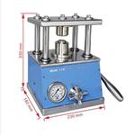 液壓紐扣電池封裝機 型號:HX03-MSK-110