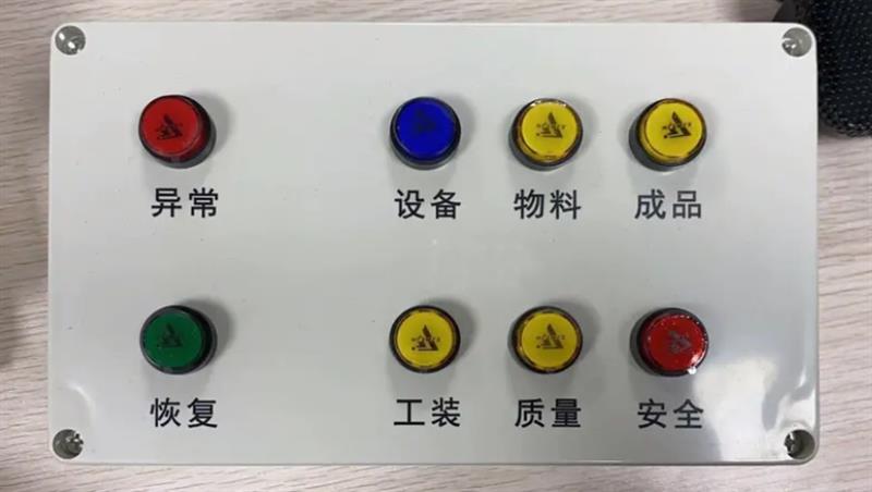 無(wú)線Andon安燈呼叫系統(tǒng)按鈕拉繩盒