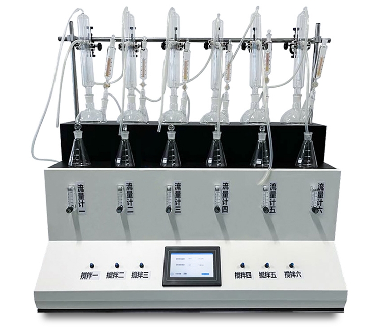 二氧化硫蒸馏仪 CHSO2-6 单独控制