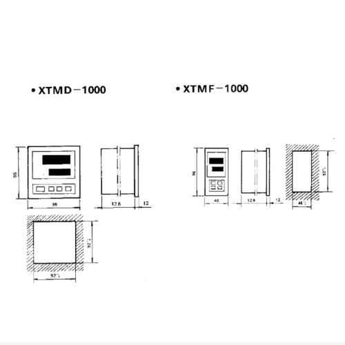 数显调节仪 型号:XTMA-100
