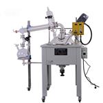 50L单层玻璃反应釜 真空蒸馏回流 变频调速 50L单层玻璃反应釜 真空蒸馏回流 变频调速